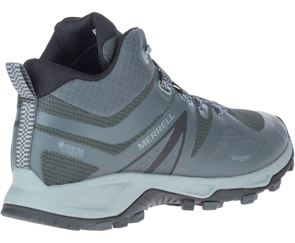 Merrell Hiking Boots Navy - MQM Flex 2 Mid GORE-TEX® - Mens 97QYKXLJM
